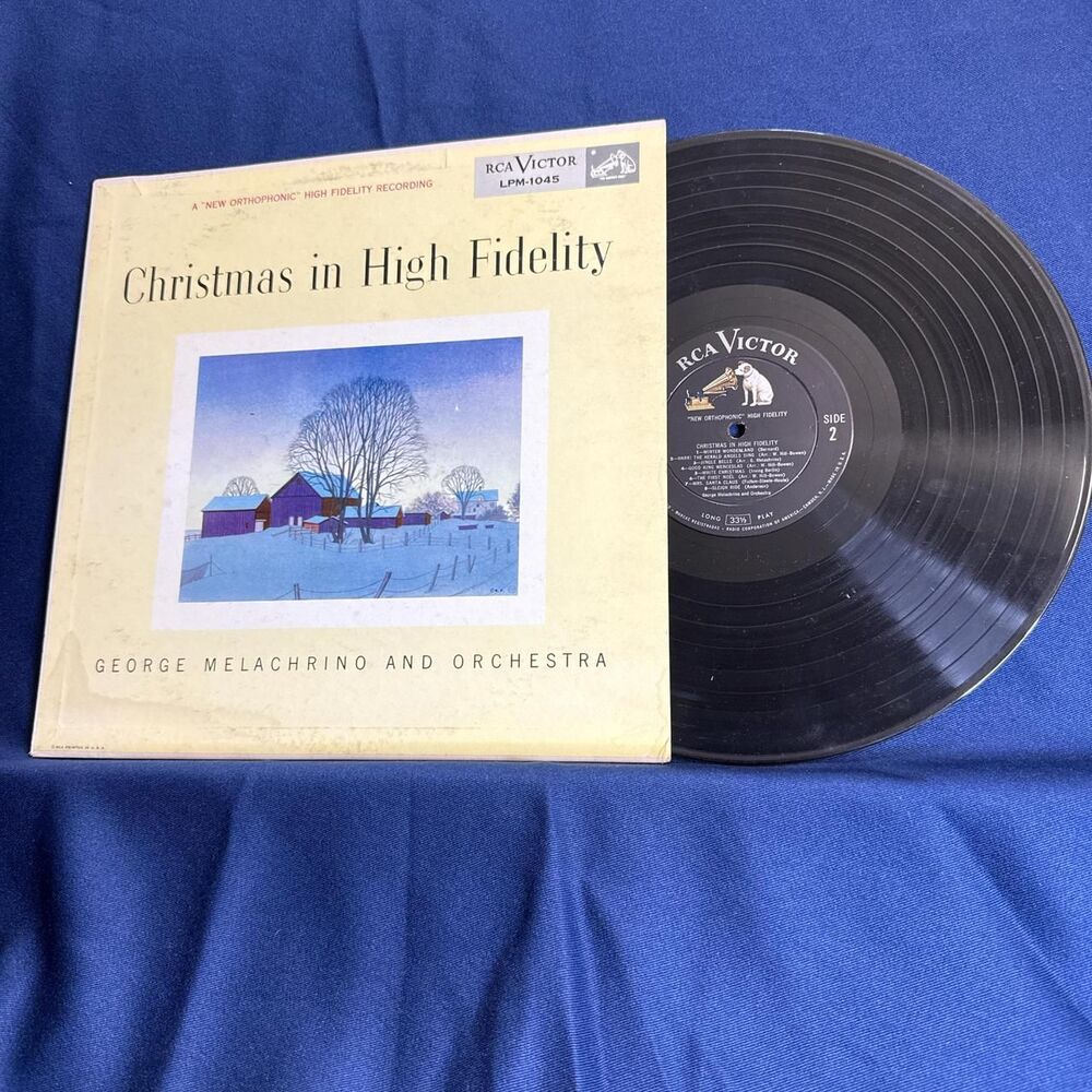 Christmas in high Fidelity vinyl record 1954
